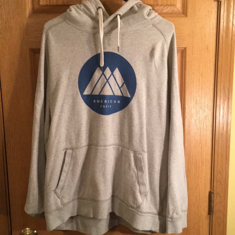 American Eagle Grey Hoodie